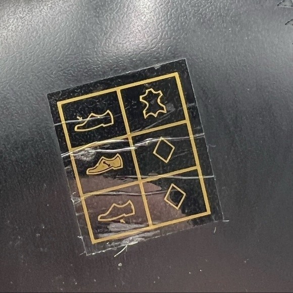 Dolce Vita Womens Size 9 Athena Black Leather Chunky Block‎ Heel Sandals Heels - Picture 14 of 14